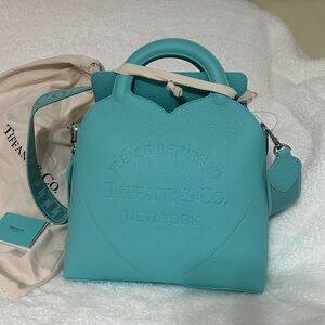 Tiffany & Co. Turquoise Tote Bag